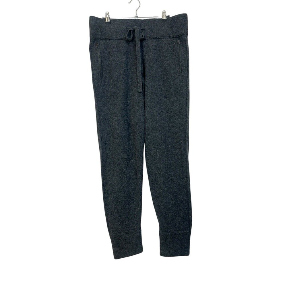 NakedCashmere 100% Cashmere Jogger Pants Womens Size XXL Gray knit Comfort